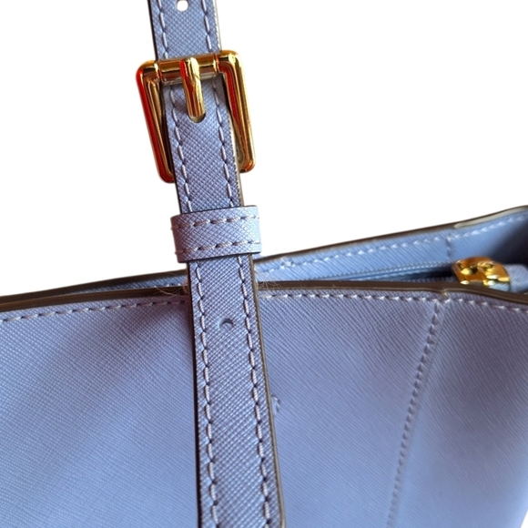 Tory Burch Light Blue Tote Bag - Picture 12 of 16